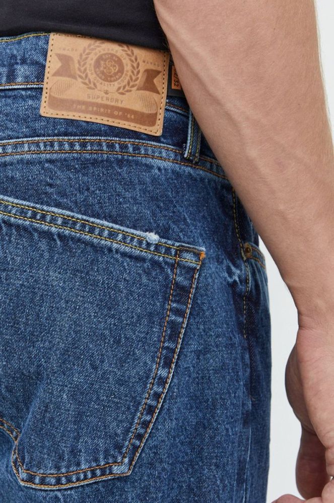 Джинси Superdry чоловічі колір блакитний (2736896) фото 4
