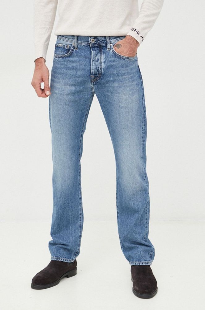 Джинси Pepe Jeans чоловічі колір темно-синій (2603094)