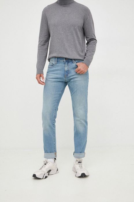Джинси United Colors of Benetton чоловічі колір блакитний (2671441)