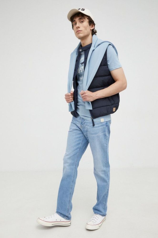 Джинси Lee West Worn New Hill чоловічі колір блакитний фото 2