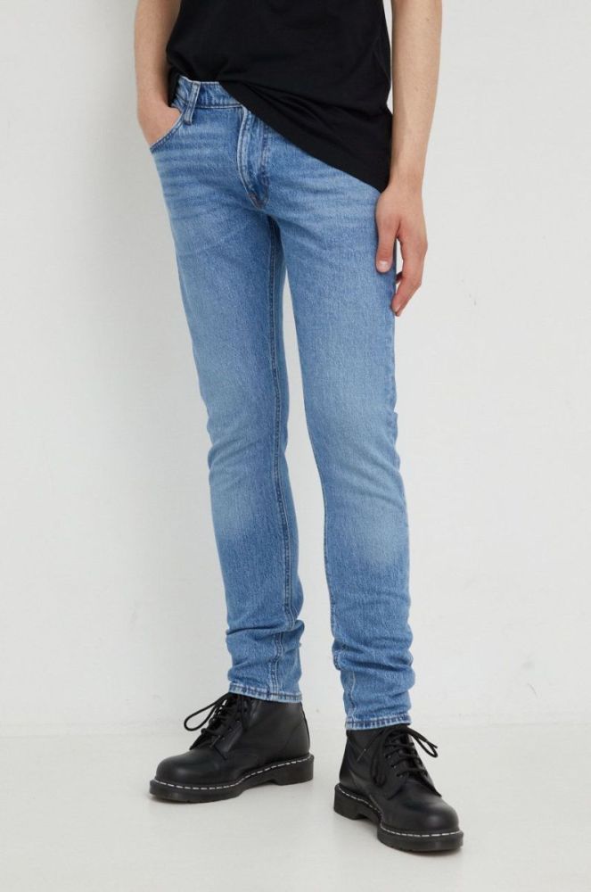 Джинси Lee Luke Mist Indigo чоловічі колір фіолетовий фото 2
