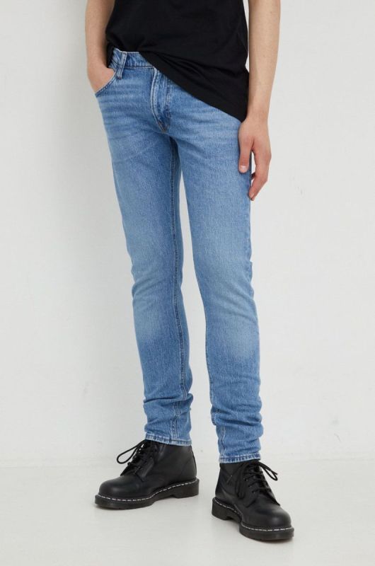 Джинси Lee Luke Mist Indigo чоловічі колір фіолетовий фото 2