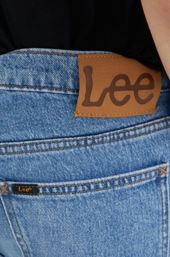 Джинси Lee Luke Mist Indigo чоловічі колір фіолетовий фото 4