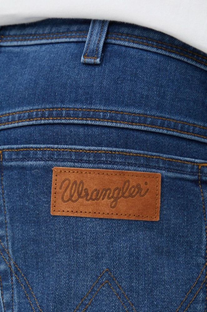 Джинси Wrangler Texas Taper Last Kiss чоловічі колір темно-синій фото 4