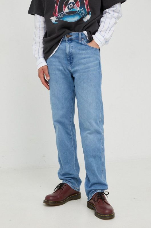 Джинси Wrangler Frontier This Time чоловічі колір блакитний