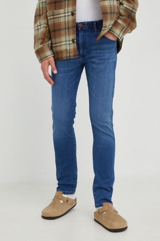 Джинси Wrangler Larston Fearless чоловічі колір блакитний фото 2