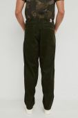Штани Wrangler Casey Jones Chino Militare Green чоловічі колір зелений фасон chinos