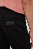 Джинси Wrangler Texas Slim Black Valley чоловічі колір чорний