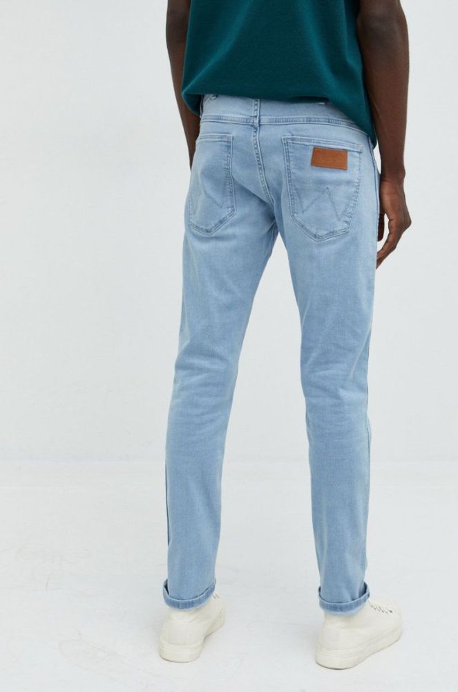 Джинси Wrangler Bryson Trace чоловічі колір блакитний фото 3