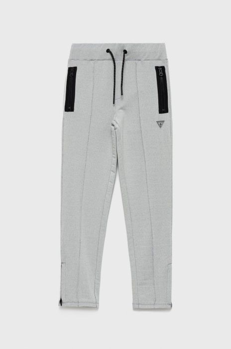 Дитячі спортивні штани Guess колір сірий однотонні (2516101)