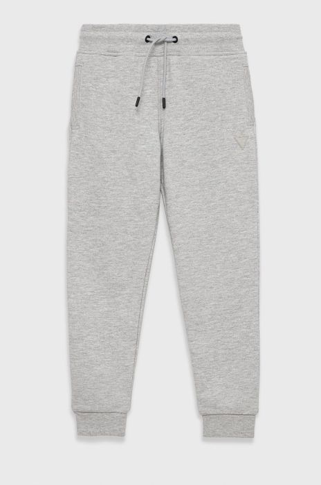 Дитячі спортивні штани Guess колір сірий меланж (2420916)