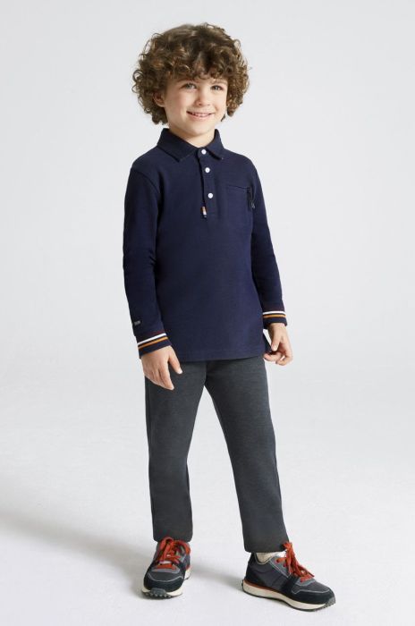 Дитячі спортивні штани Mayoral колір сірий однотонні (2492397)