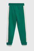 Дитячі спортивні штани Guess колір зелений однотонні (2821414)