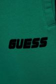 Дитячі спортивні штани Guess колір зелений однотонні (2821414)