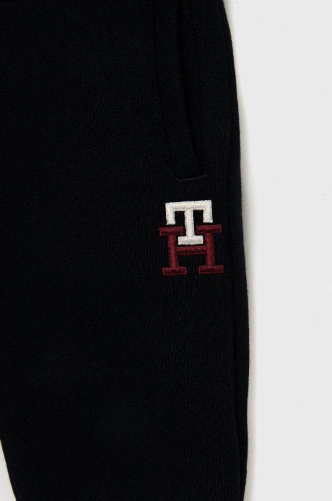 Дитячі спортивні штани Tommy Hilfiger колір синій однотонні (2724862) фото 3