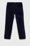 Дитячі штани United Colors of Benetton колір синій однотонні (2647678) Дитячі штани United Colors of Benetton колір синій однотонні (2647678)