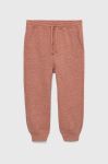 Дитячі спортивні штани United Colors of Benetton колір коричневий меланж (2873352) Дитячі спортивні штани United Colors of Benetton колір коричневий меланж (2873352)