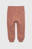 Дитячі спортивні штани United Colors of Benetton колір коричневий меланж (2873352)