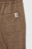 Дитячі спортивні штани United Colors of Benetton колір коричневий меланж (2873339)
