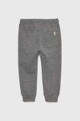 Дитячі спортивні штани United Colors of Benetton колір сірий меланж (2873330)