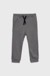 Дитячі бавовняні штани Sisley колір сірий однотонні (2538881) Дитячі бавовняні штани Sisley колір сірий однотонні (2538881)