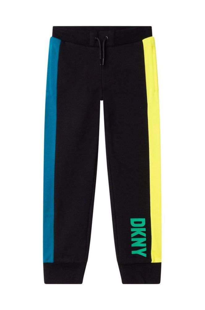 Спортивні штани Dkny колір чорний візерунок фото 2