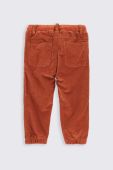 Дитячі спортивні штани Coccodrillo колір коричневий однотонні (3584895)