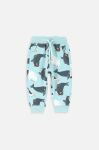 Дитячі спортивні штани Coccodrillo візерунок колір блакитний (3488665) Дитячі спортивні штани Coccodrillo візерунок колір блакитний (3488665)