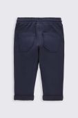 Дитячі спортивні штани Coccodrillo колір синій однотонні