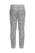 Дитячі бавовняні штани Lego Wear колір сірий візерунок