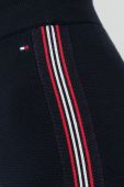 Бавовняні спортивні штани Tommy Hilfiger жіночі колір синій з аплікацією