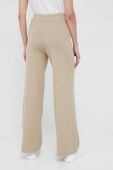 Штани Tommy Hilfiger жіночі колір бежевий