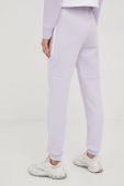 Спортивні штани Guess жіночі колір фіолетовий однотонні