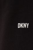 Спортивні штани Dkny жіночі колір чорний однотонні