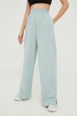 Спортивні штани Reebok Classic жіночі колір бірюзовий однотонні