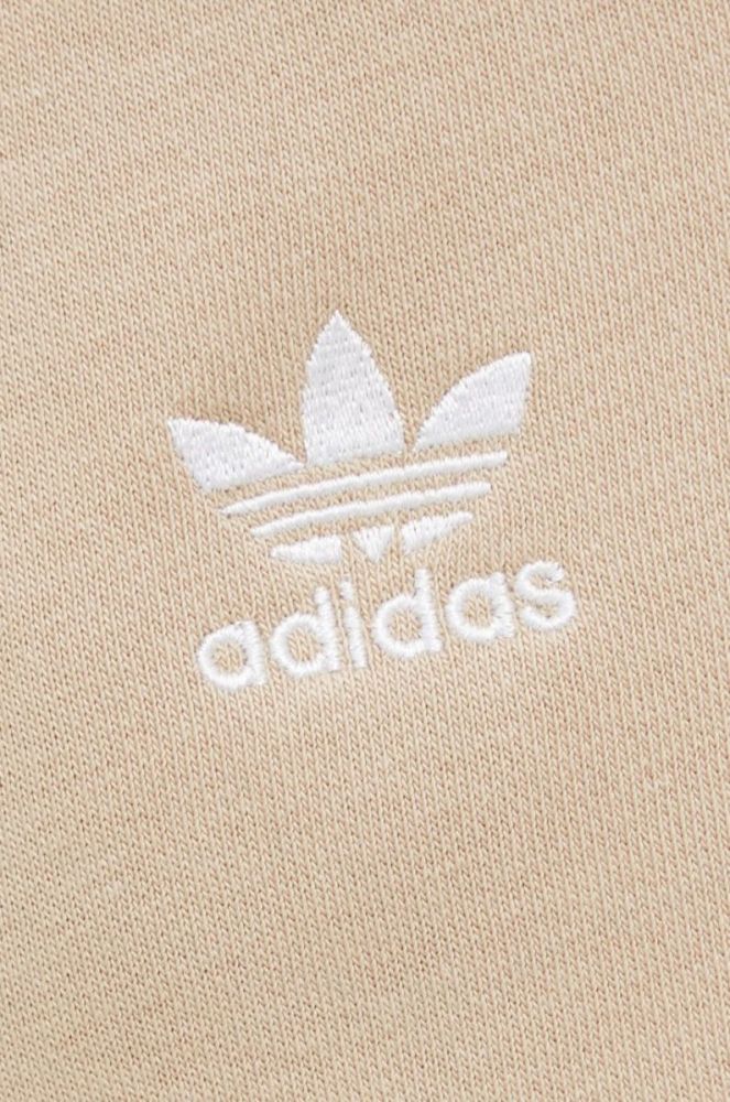Спортивні штани adidas Originals жіночі колір бежевий однотонні HJ7865-MAGBEI фото 4
