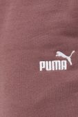Штани Puma жіночі колір фіолетовий однотонні