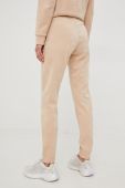 Спортивні штани Guess жіночі колір бежевий з аплікацією (2666163)