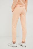 Спортивні штани Guess жіночі колір помаранчевий з аплікацією (2666186)