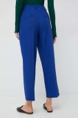 Штани Vero Moda жіночі пряме висока посадка колір блакитний (2821463)