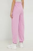 спортивні штани Ellesse жіночі колір рожевий з аплікацією