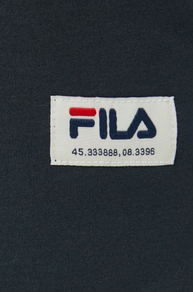 Спортивні штани Fila жіночі колір чорний однотонні (2613831) фото 4