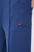 Спортивні штани Fila жіночі колір синій з аплікацією (2609287)