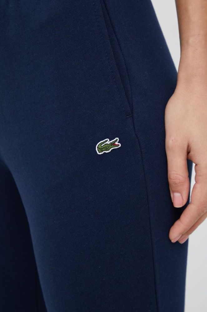 Спортивні штани Lacoste жіночі колір синій фото 3