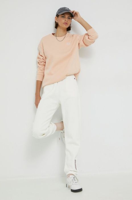 Штани Champion жіночі колір бежевий однотонні