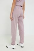 Штани Champion жіночі колір фіолетовий однотонні
