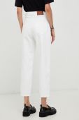 Джинси United Colors of Benetton жіночі висока посадка колір білий (2613868)