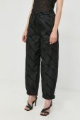 Спортивні штани Miss Sixty жіночі колір чорний візерунок