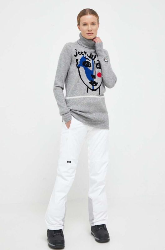 Helly Hansen лижні штани Alphelia 2.0 колір білий (3449388) фото 2