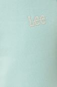 Спортивні штани Lee жіночі колір зелений однотонні